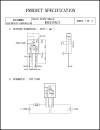 Click here to download KSD210AC3 Datasheet