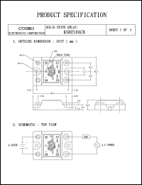 Click here to download KSD210AC8 Datasheet