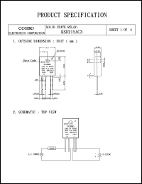 Click here to download KSD215AC3 Datasheet