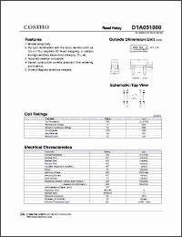 Click here to download D1A051000 Datasheet