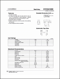 Click here to download D1C241000 Datasheet