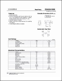 Click here to download D2A241000 Datasheet