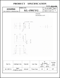 Click here to download KL-150UYG Datasheet