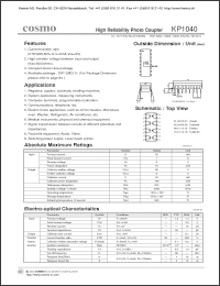 Click here to download Kp1040 Datasheet
