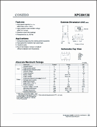 Click here to download KPC6N136 Datasheet