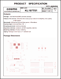 Click here to download KL-197T01 Datasheet
