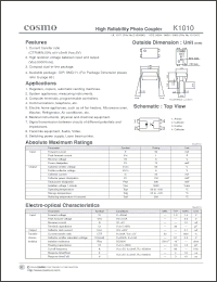 Click here to download K1010 Datasheet