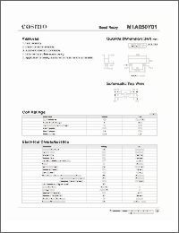 Click here to download M1A050Y01 Datasheet