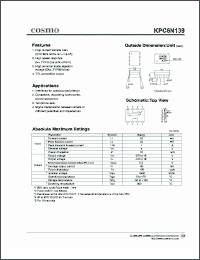 Click here to download KPC6N139 Datasheet