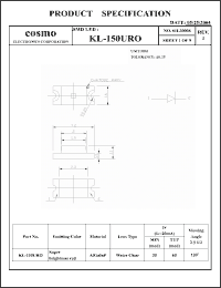 Click here to download KL-150URO Datasheet
