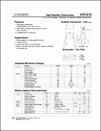 Click here to download KPC815 Datasheet