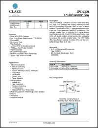 Click here to download CPC1030N Datasheet