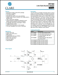 Click here to download CPC7583BB Datasheet