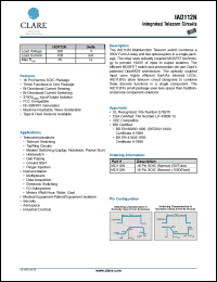 Click here to download IAD112N Datasheet