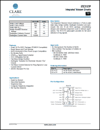 Click here to download ITC117P Datasheet