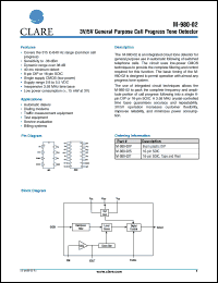 Click here to download M-980-02P Datasheet