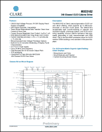 Click here to download MXED102 Datasheet