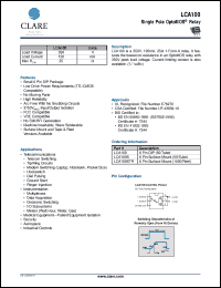 Click here to download LCA100 Datasheet
