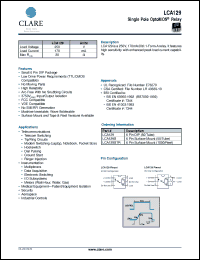 Click here to download LCA129 Datasheet