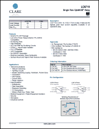 Click here to download LCA710STR Datasheet