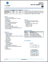 Click here to download LAA127L Datasheet