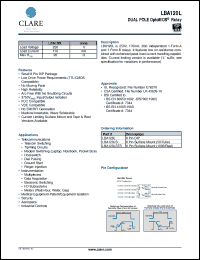 Click here to download LBA120LSTR Datasheet