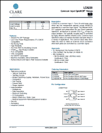 Click here to download LCA220S Datasheet