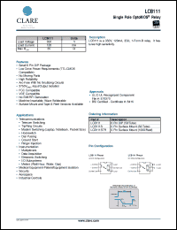 Click here to download LCB111S Datasheet