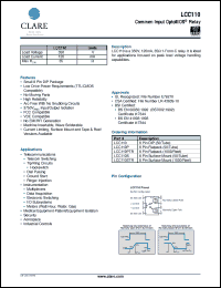 Click here to download LCC110STR Datasheet