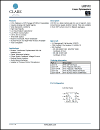 Click here to download LOC112STR Datasheet