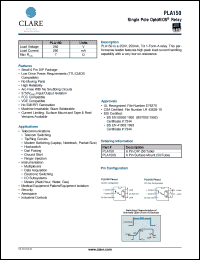 Click here to download PLA150 Datasheet