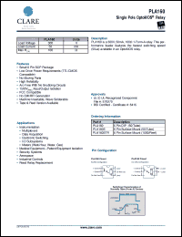 Click here to download PLA160 Datasheet
