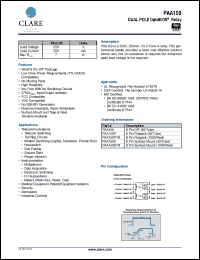 Click here to download PAA150PTR Datasheet