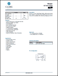 Click here to download PS1201 Datasheet