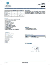 Click here to download PS2401 Datasheet
