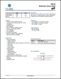 Click here to download TS112TR Datasheet