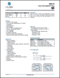 Click here to download XBA170STR Datasheet