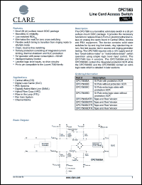 Click here to download CPC7583 Datasheet