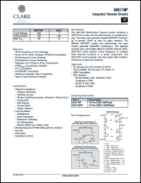 Click here to download IAD110 Datasheet
