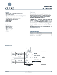 Click here to download M-986-2A1 Datasheet