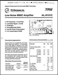Click here to download AL-H101C Datasheet