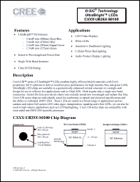 Click here to download CXXX-UB29X-S0100 Datasheet