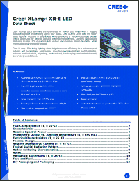 Click here to download XREWHT-L1-0000-00601 Datasheet