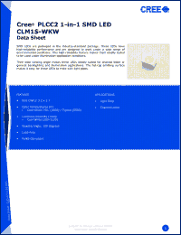 Click here to download CLM1S-WKW-CTbVb153 Datasheet