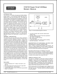 Click here to download CH2100SM Datasheet