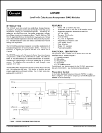 Click here to download CH1840 Datasheet