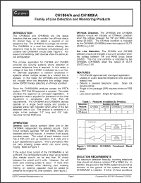 Click here to download CH1804A Datasheet
