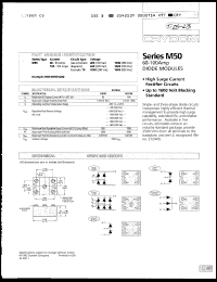 Click here to download M50100DD1000 Datasheet