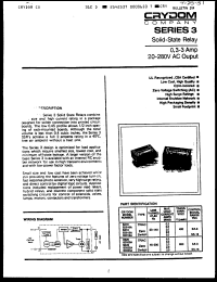 Click here to download S3013A Datasheet