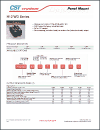 Click here to download H12WD4890FP Datasheet